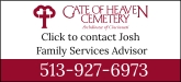 Gate of Heaven Cemetery Sponsorship Banner
